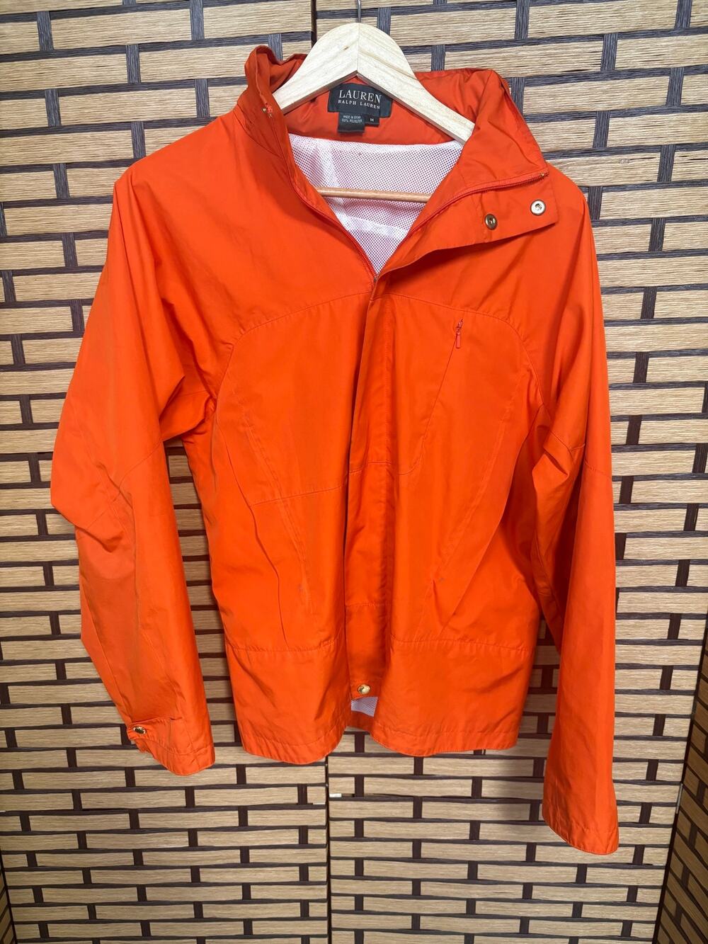 Lauren Ralph Lauren Orange‎ Jacket Size Medium